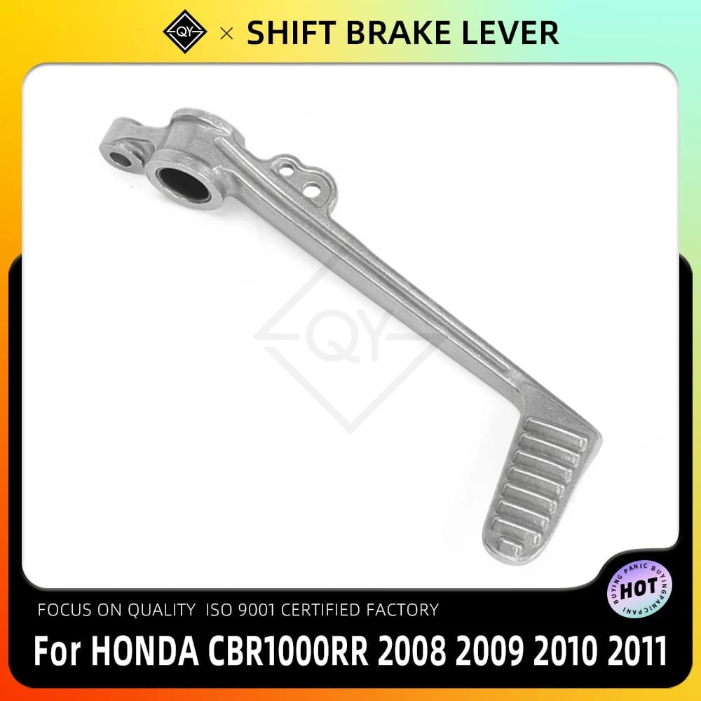 Moto In Alluminio Posteriore Idraulico Leva del Freno Poggiapiedi Pedale Asta Per Honda CBR1000RR 2008 2009 2010 2011 CBR1000 CBR 1000RR