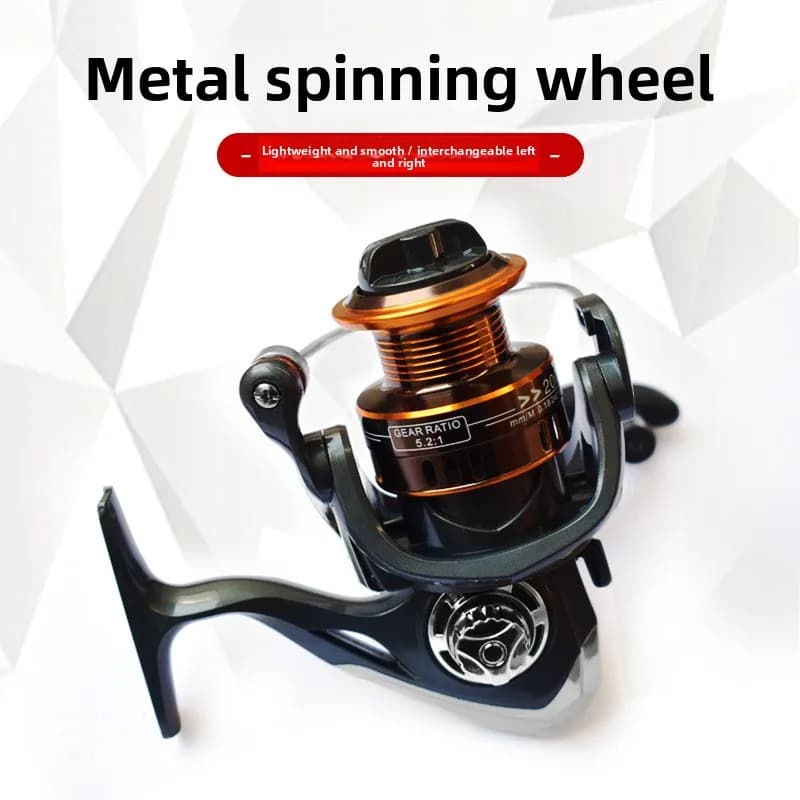 Heavy duty all metal fishing reel spinning sea rod anchor fishing long distance casting reel high performance fishing gear for o