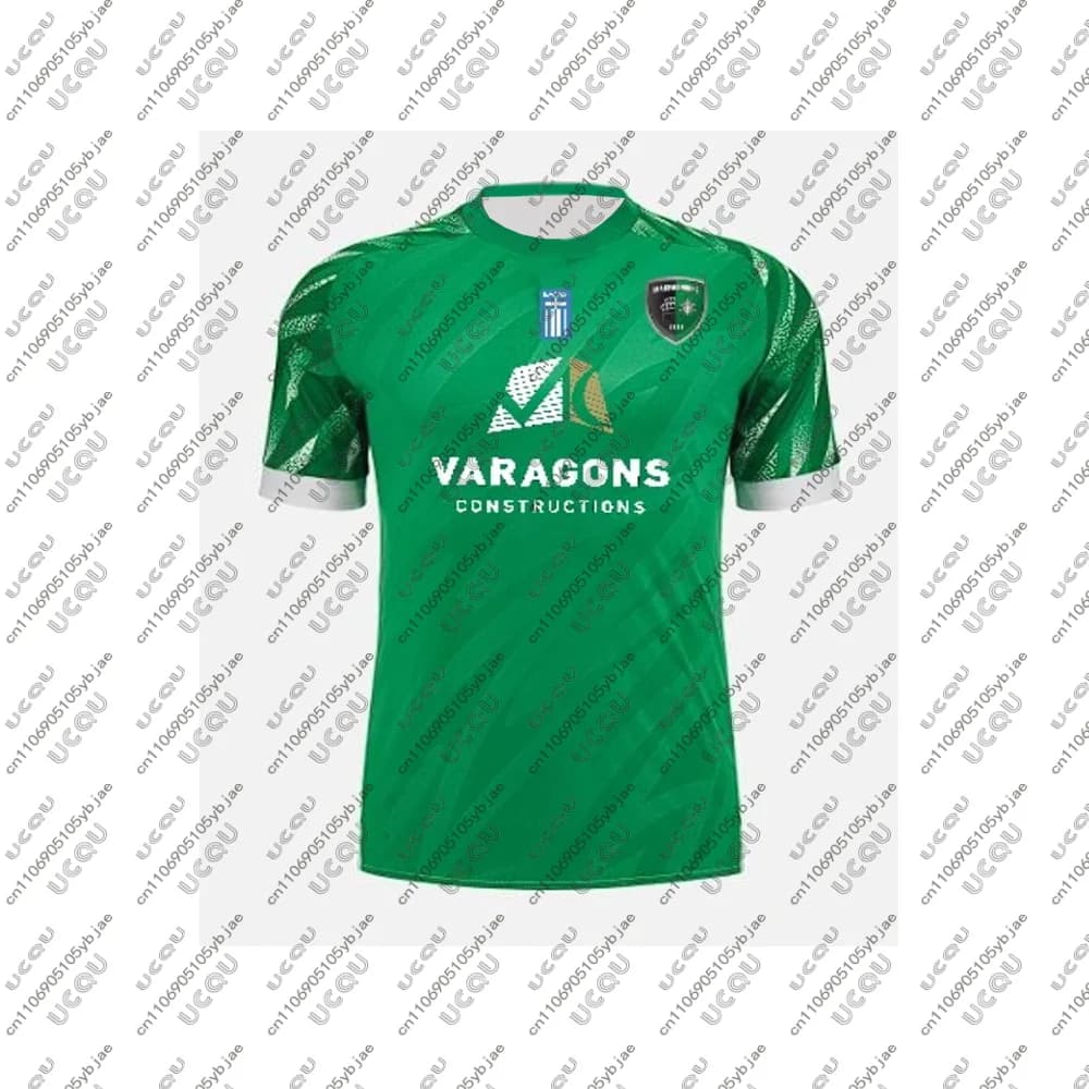 2026 Men Male Children Boys Adult Breathable Soccer Jersey Home Top Fast Drying Football Sport Away Third Gift Hot M-Makedonikos