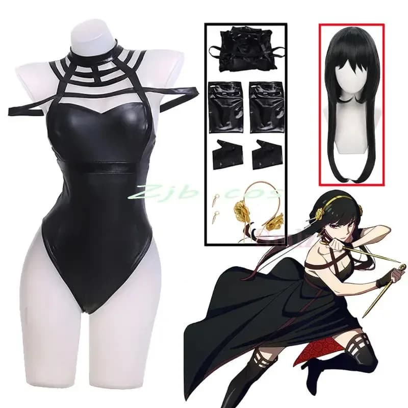 CosplayYor Forger Sexy Bunny Cosplay Anime Spy Family Costume Cosplay Yor Briar Gioco di ruolo H8PA647W Vestito Costume da bagno Donne sexy Sui