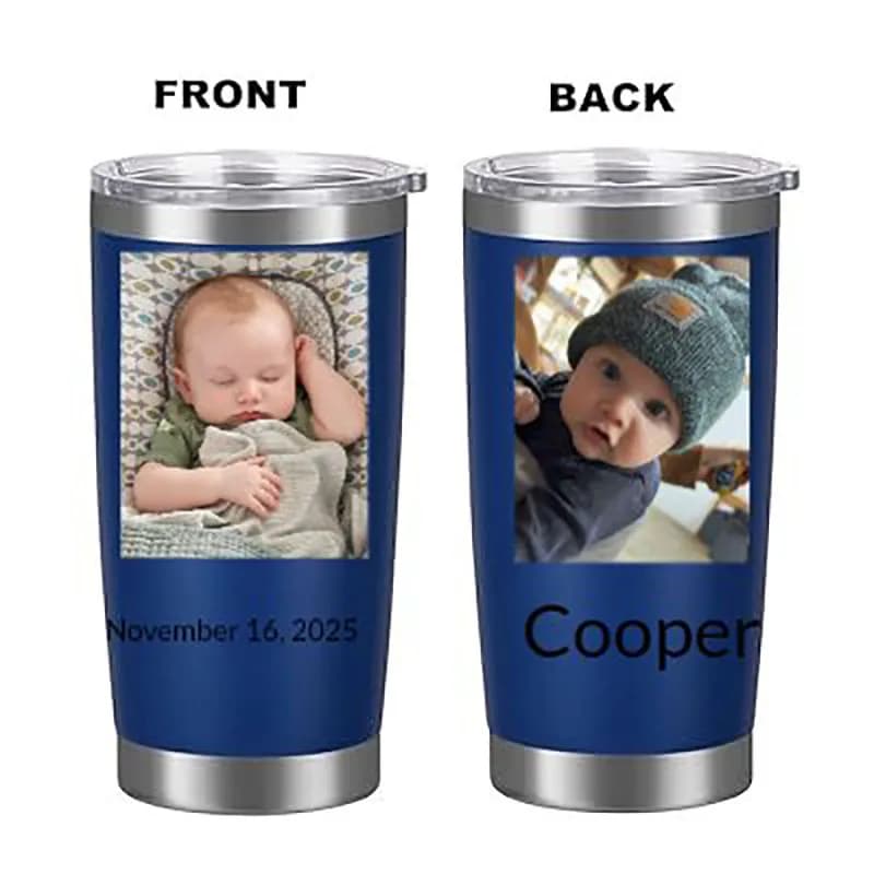 Borraccia termica personalizzata con logo, 30oz/20oz, tazza isolata sottovuoto per auto, portatile, in acciaio inox, per esterni.