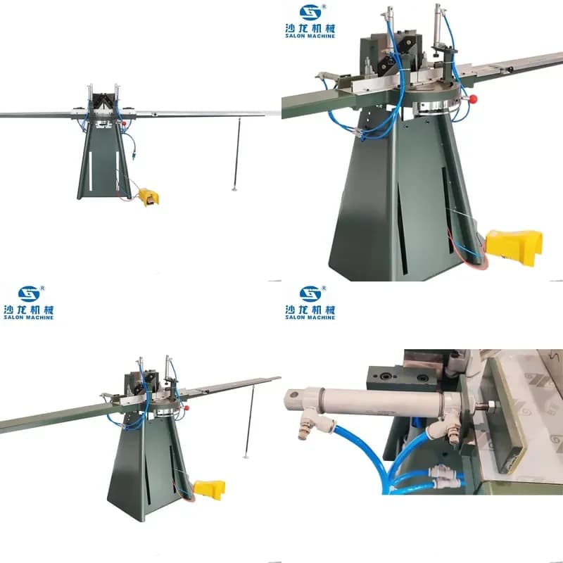 Pneumatic Morso Type Frame Cutting Machine Picture Photo Frame Angel Cutter