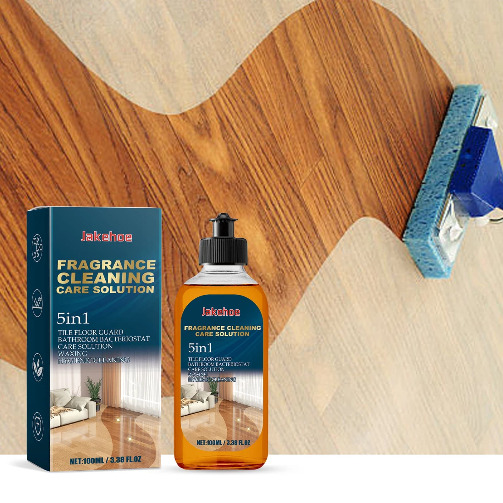 Detergente Liquido per Pavimenti con Fragranza a Lunga Durata, Sapone Aromatico Multiuso da 100ml per Pulizia di Piastrelle in Ceramica