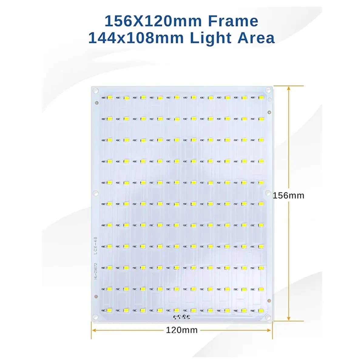 ABPP LED Backlight Board Kit for Monochrome PETG PLA Filament 3D Printed Lithophanes,6500K White Light Kit 1 Pack