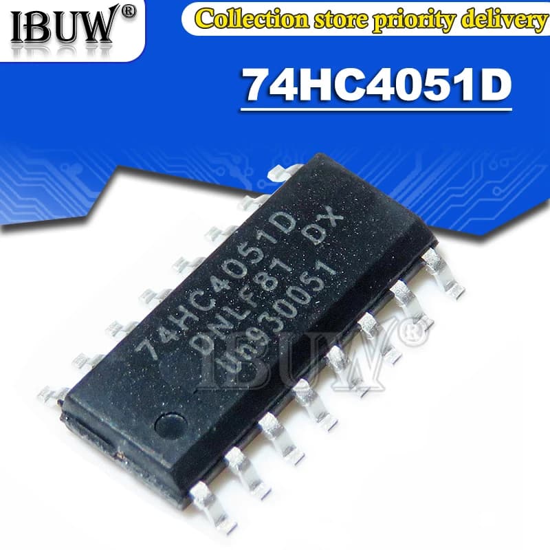 10 pezzi SN74HC4051D SOP16 74HC4051D SOP-16 74HC4051 SOP