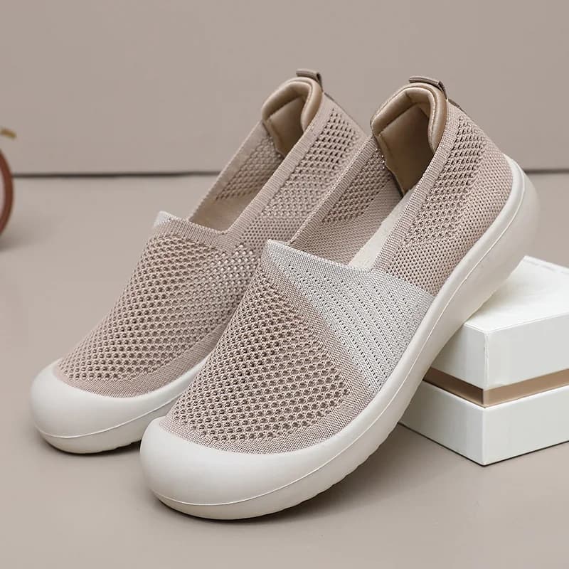 Scarpe estive da donna Scarpe nuove da donna Sneaker casual Colorblock Scarpe basse leggere e traspiranti Scarpe in rete Scarpe da donna
