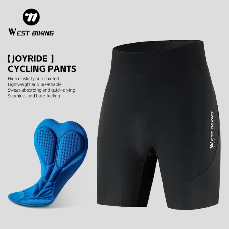 WEST BIKING Nuovi pantaloncini da ciclismo Pantaloni da bicicletta traspiranti Intimo leggero estivo 5-6 ore Pantaloncini da ciclismo sportivi da equitazione
