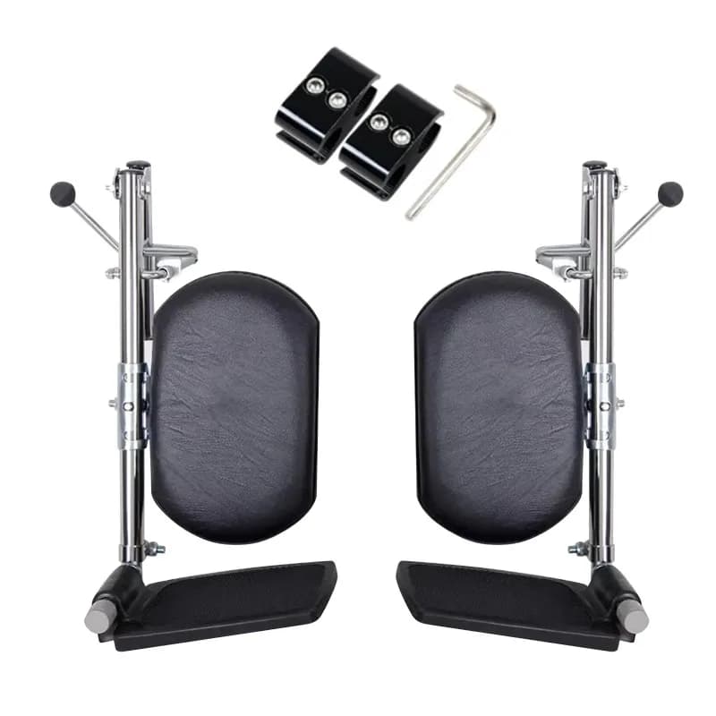 Poggiapiedi per sedia a rotelle Poggiapiedi per sedia a rotelle Supporto per piedi per gamba intera Accessori per pedali Accessori universali per sedia a rotelle