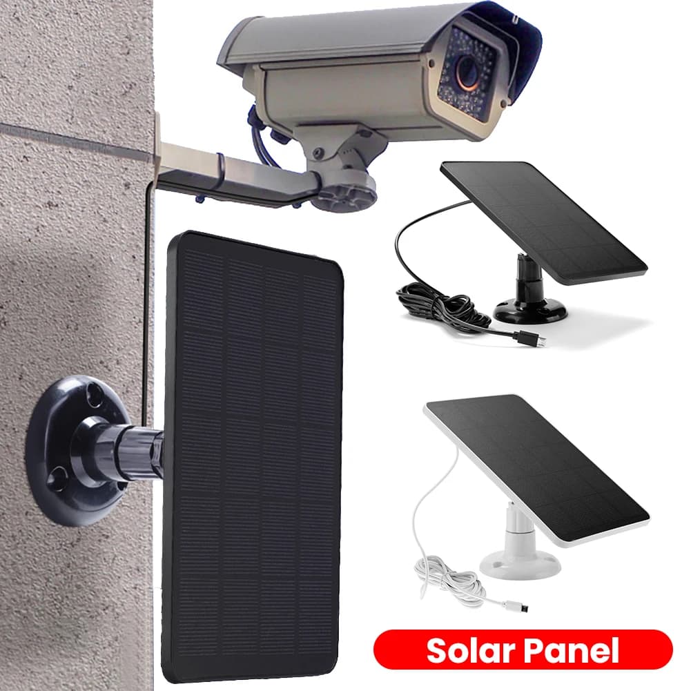 Pannello solare 10W 5V 2 in 1 Kit pannello solare impermeabile IP65 Alimentatore monocristallino ad alta efficienza per lampada luci
