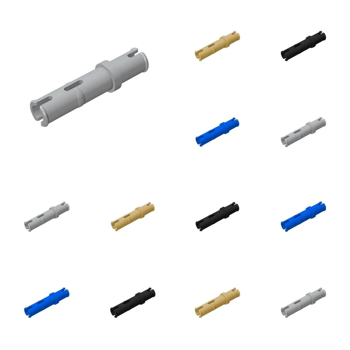 50 pz 32556 1x3 Inserto Liscio Building Blocks Kit Connettore Bulloni Particelle di Mattoni Giocattolo Educativo Per Bambini Compleanno Regalo di Natale