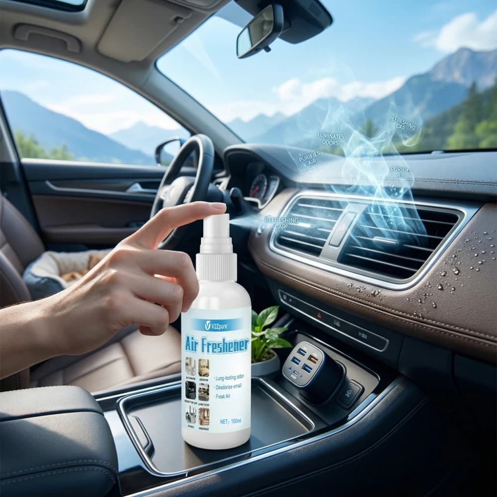 Profumatore per Auto Montabile, Deodorante Spray a Lunga Durata, Purificatore d'Aria per Casa, Spray Profumato