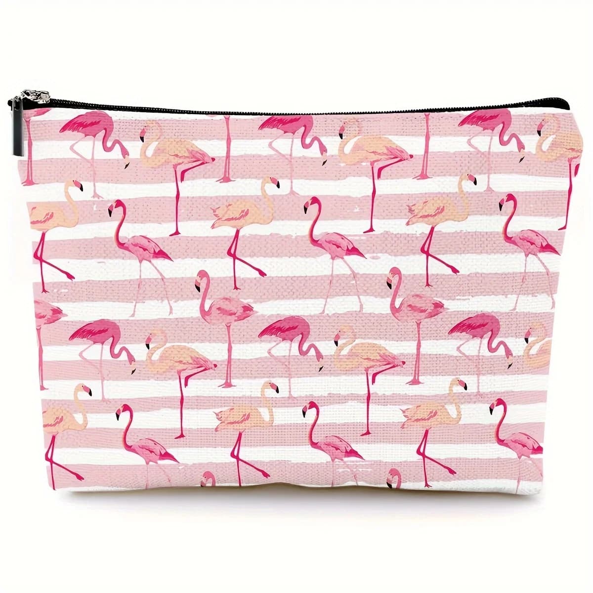 Borsa per il trucco AFlamingo - Simpatica borsa multifunzionale con cerniera per donna, borsa per riporre gioielli