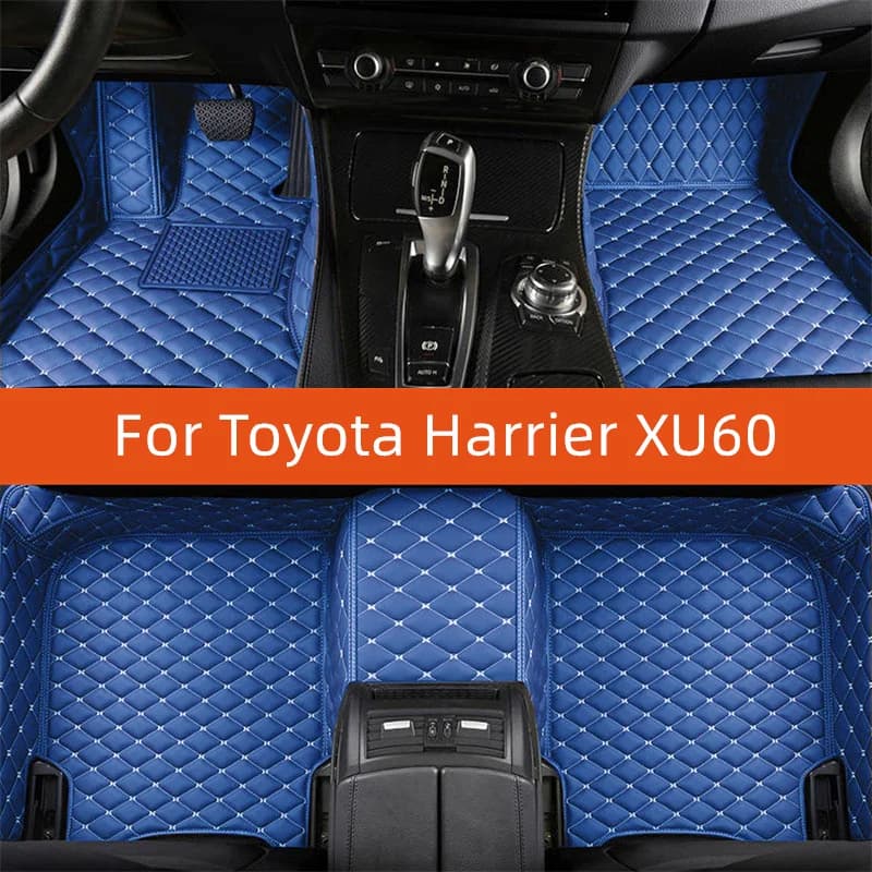 Tappetino per auto in pelle personalizzato per Toyota Harrier XU60 2013 2014 2015 2016 2017 2018 2019 2020 Tappetino per auto Accessori interni