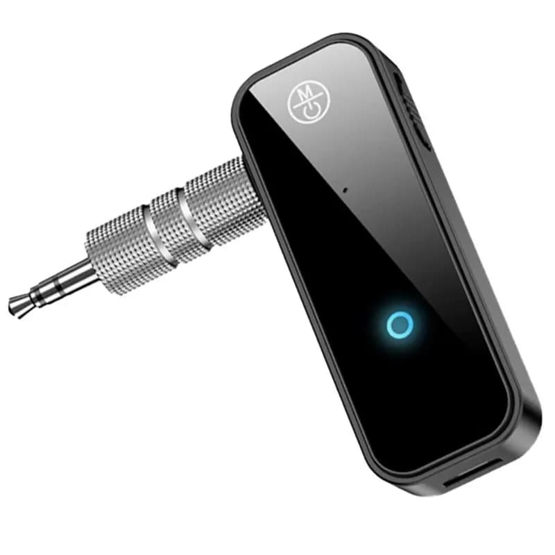 【RECOMENDAR】Altoparlanti per auto con adattatore per cuffie Bluetooth 6.0, jack AUX da 3,5 mm, ricevitore e trasmettitore audio musicale per tablet, laptop, TV