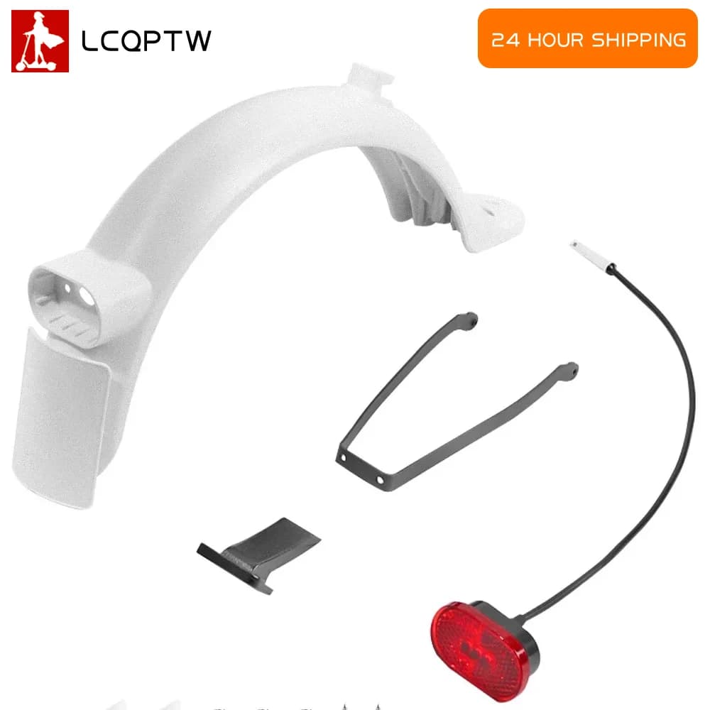 Per Xiaomi M365 1S Pro PRO2 Mi3 Scooter Elettrico Fanale Posteriore Parafango Posteriore Staffa di Supporto Ruota Posteriore Parafango Kit Parafango Posteriore parti