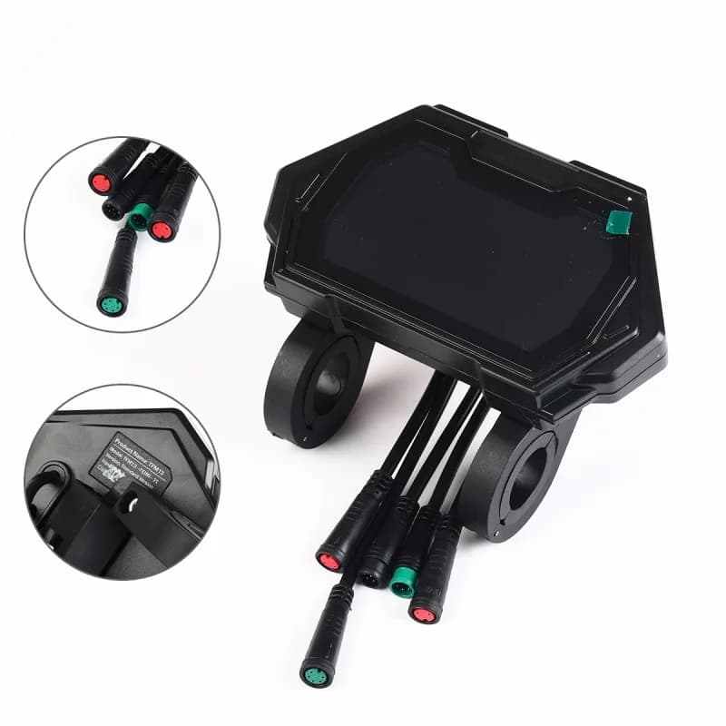 TFM‐13 Schermo per strumenti centrali impermeabile per scooter elettrico - Parte di ricambio della scheda principale del display della testa