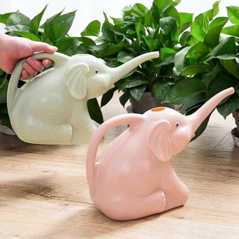 1 Pezzo Nuovo Innovativo Annaffiatoio a Forma di Elefante in Plastica per Irrigazione Esterna e Giardinaggio Domestico - Attrezzi e Forniture da Giardino