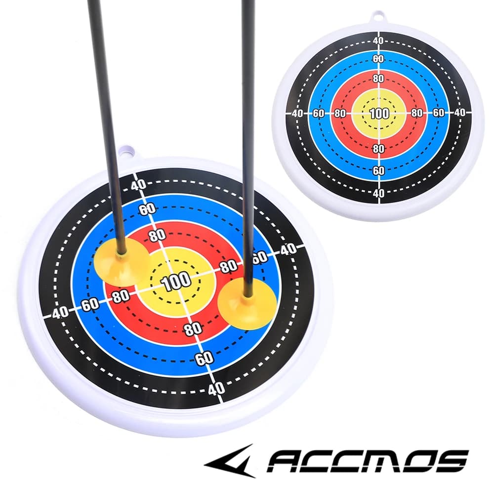 1PC tiro con l'arco in plastica appeso bersaglio bambini tiro gioco bersaglio bordo ventosa giocattolo arco indoor esterno caccia tiro accessorio