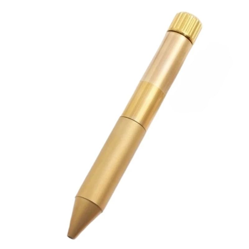 Penna Gel Sakura 003 in Ottone Importata dal Giappone, Nera 0.7mm, Accessori per Ufficio, Collezione Scrittura Argento, Penna Roller Carina Kawaii