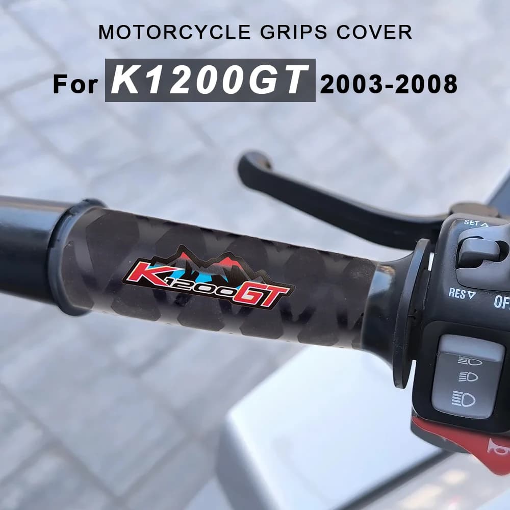 Coperture Termorestringenti per Manopole Moto BMW K1200GT K1200 1200GT K 1200 GT 2003-2007 2008 Guanti in Gomma per Manubrio