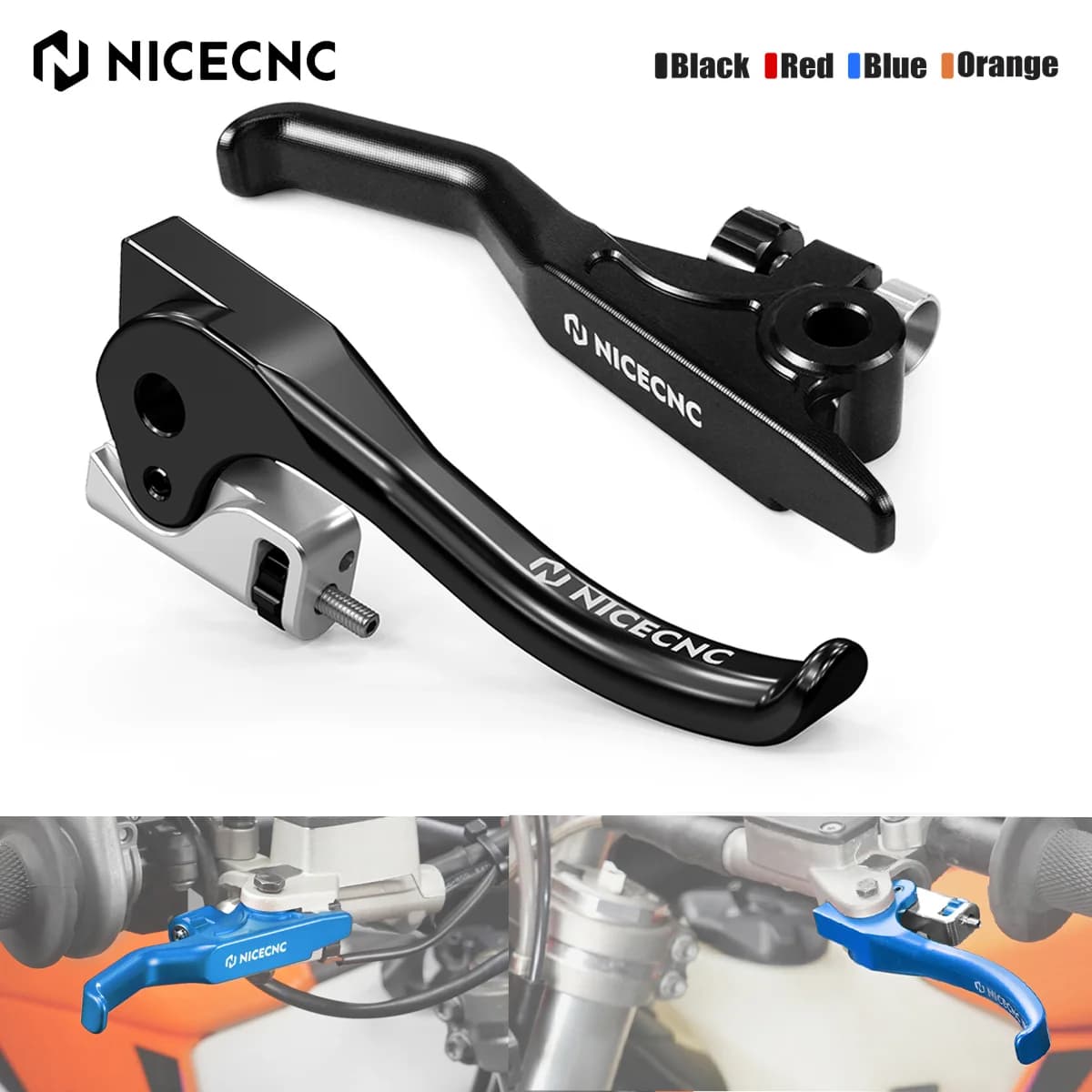 NICECNC For 2025 2024 Husqvarna TE 300 TE 250 150 FC FX 250 350 450 501 FE TC 125 250 2022-2025 Leverage Short Brake Lever