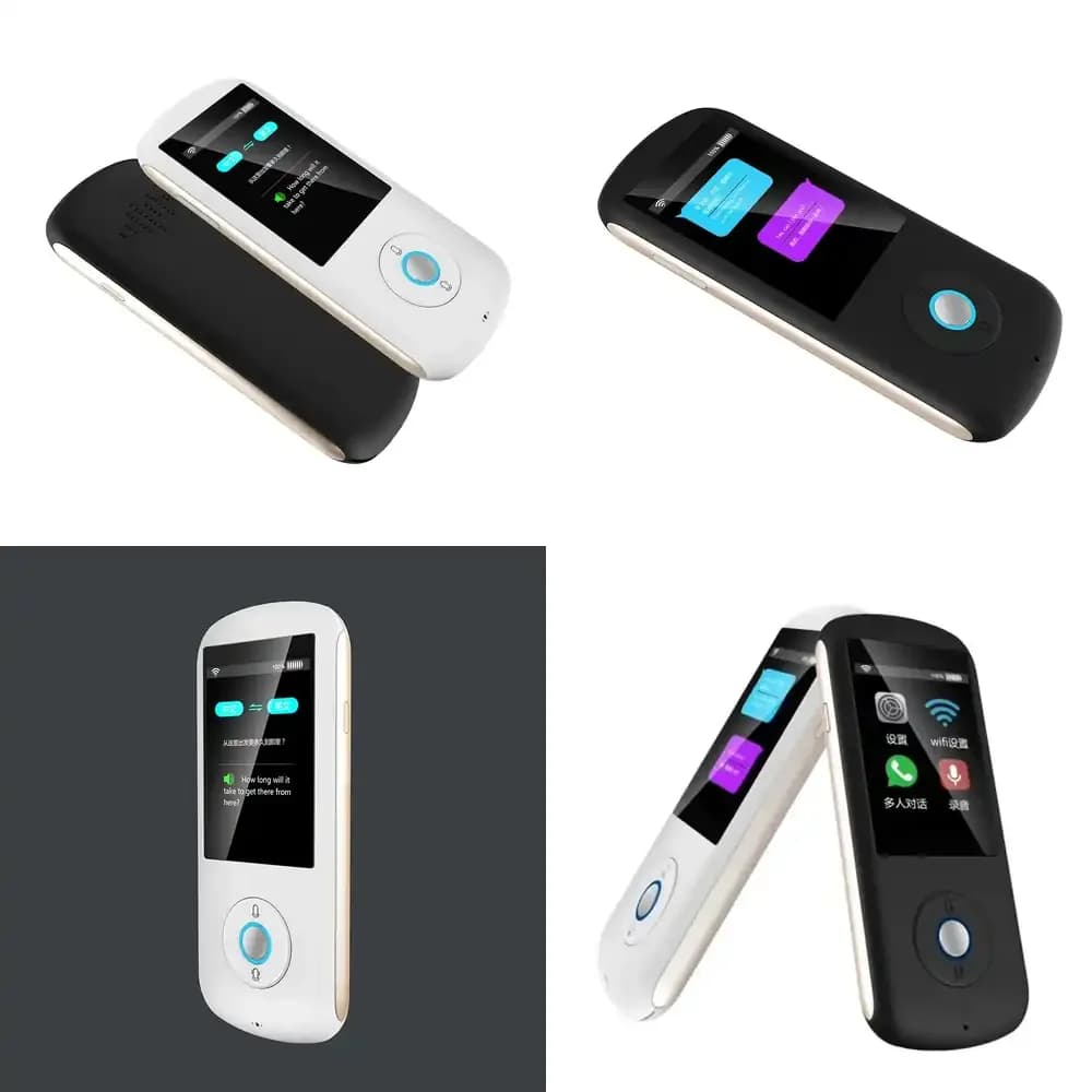 Digital Automatic Simultaneous Interpretation Pocket Translator for Smartphones Tablets Laptops Portable Real Time