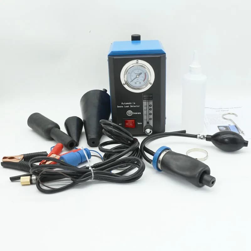Rilevatore di fumo per auto KT9105 Tester di fumo per auto Rilevatore di perdite diagnostici di fumo Macchina per tester di perdite di gas