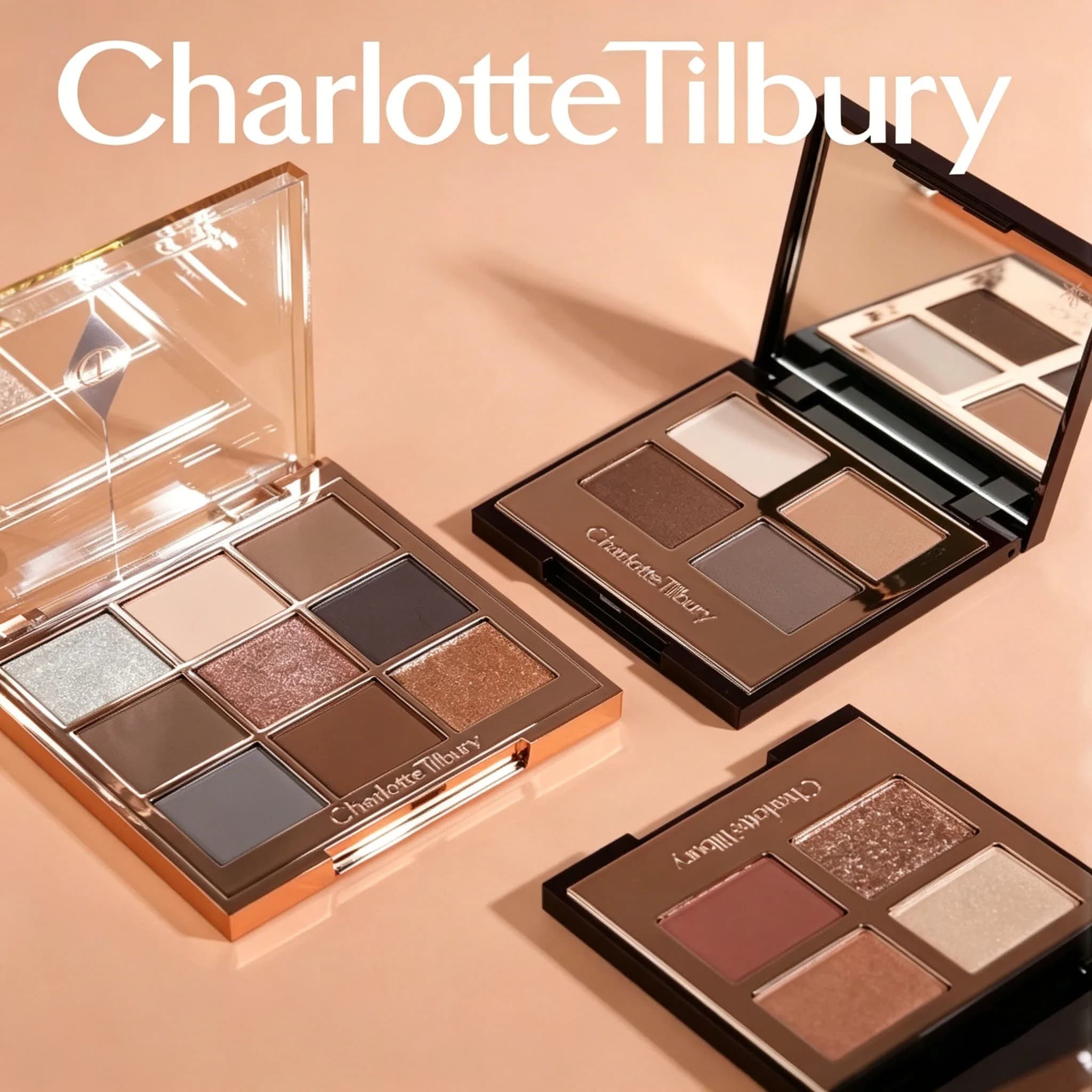 Palette Ombretti Portatile CT Brand Fashion, Opaca, Quattro Colori, Nove Colori, Facile da Applicare, Cosmetici Avanzati per Donna