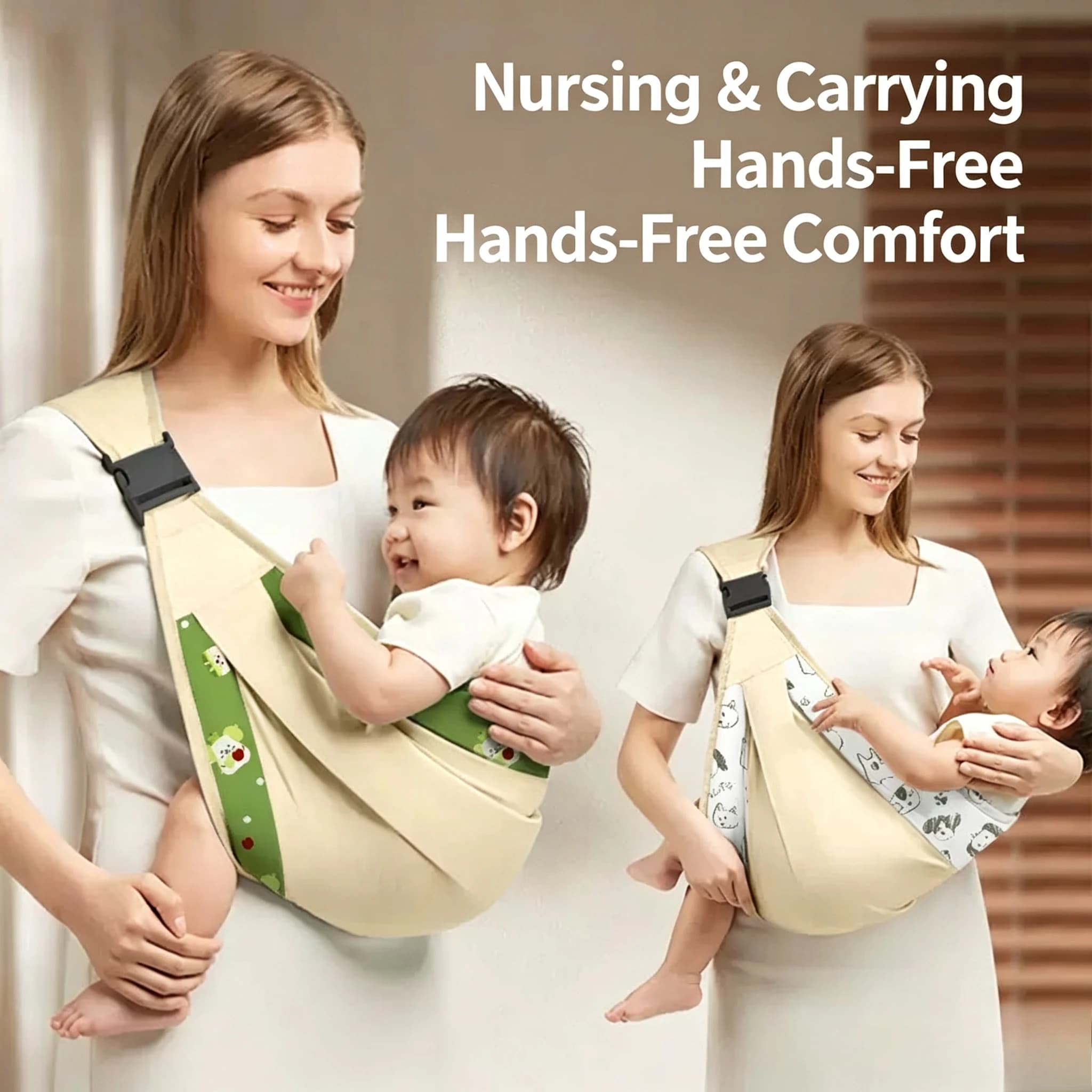 Baby Child Outdoor Carrier Wrap Soft Anti-Slip Carrying Ring Sling Multifunctional Feeding Clothes Baby Carrier Accessories