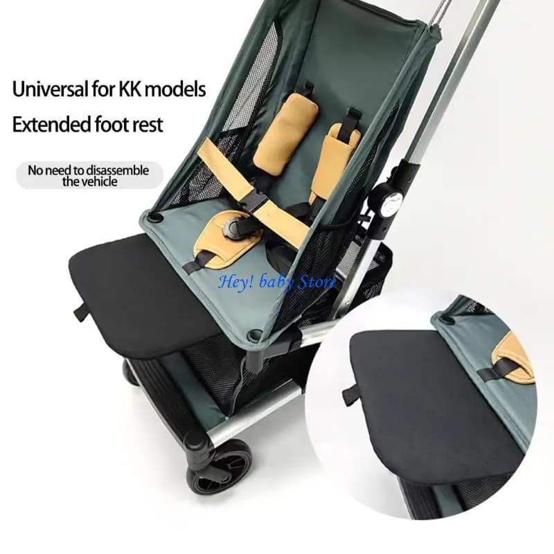 Q1FE Traspirato Oxford Passeggiatore Oxford Gambe Gambe Pad del piede poggiapiedi con pannello anti -slittamento sicuro per