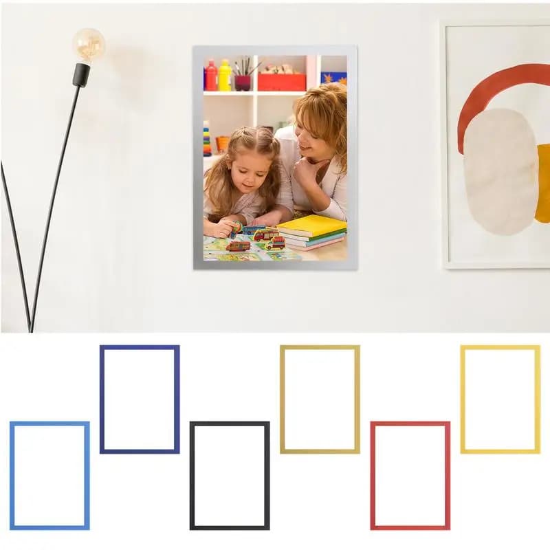 Removable Frames A4 Magnetic Frame Car Door Decorations Bedroom School Room Vacation Vacations Bachelor