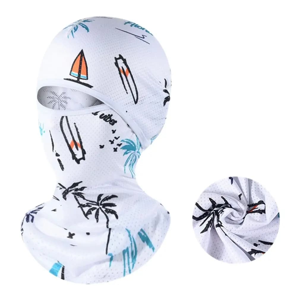 Summer Face Hood Bicycle Hat Sun Protection Motorcycle Cycling Helmet Cooling Neck Full Face Cap Face Cover Cycling Balaclava