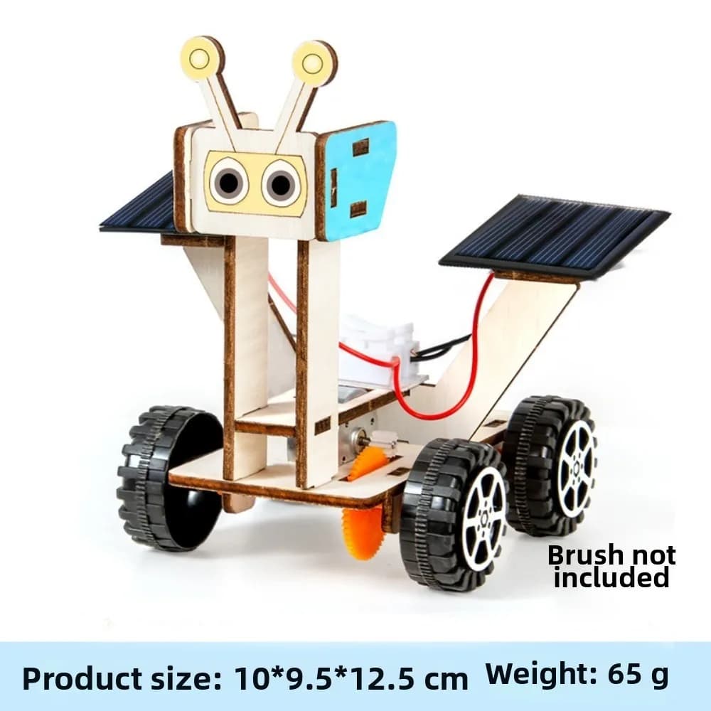 Kit Scientifico Solare Fai-da-Te di Alta Qualità, Elicottero Elettrico a Batteria con Ventole, Strumento per Esperimenti Scientifici