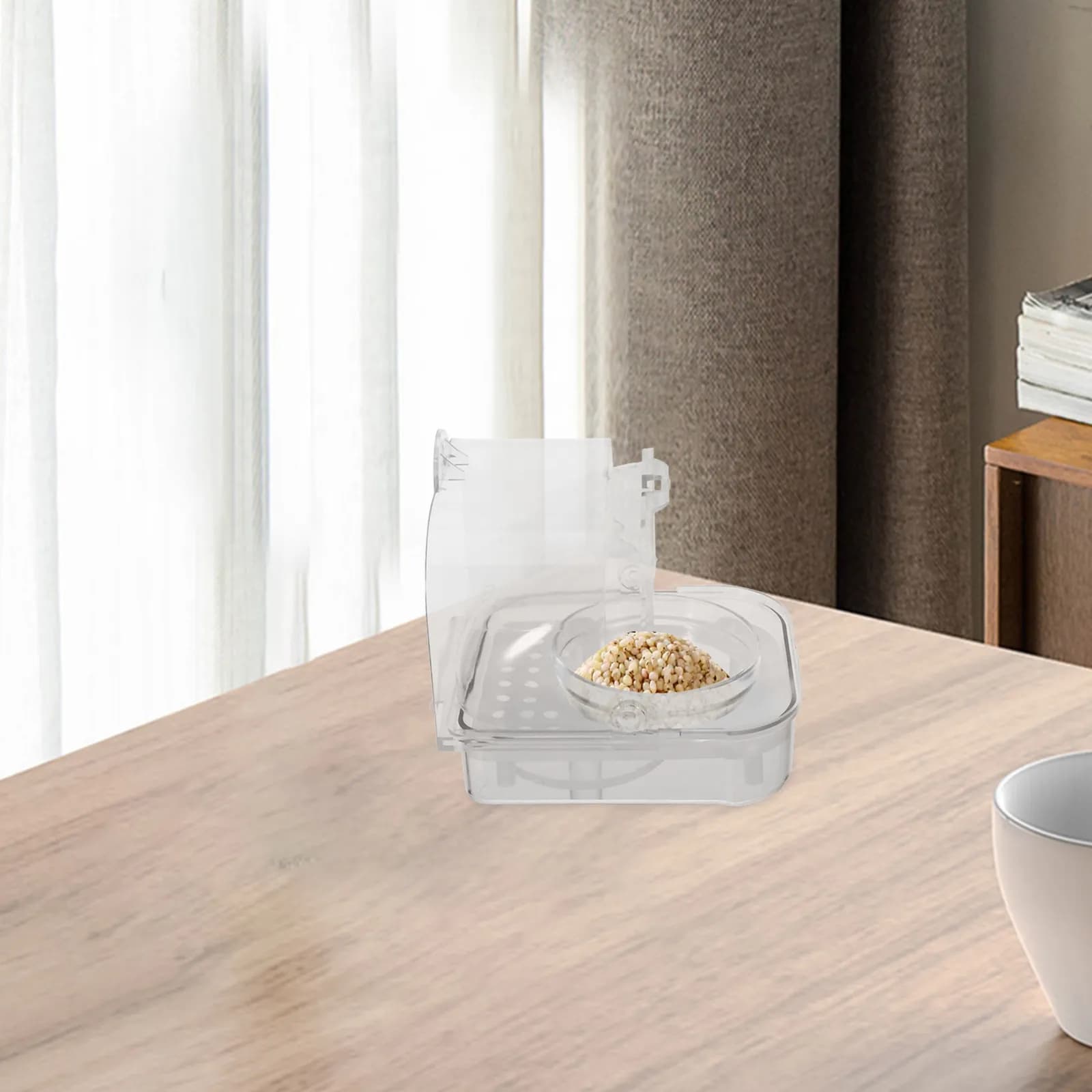 4Pcs Portable Leakproof Snack Containers Compact Reusable Food Storage Boxes Travel Condiments Sauces Small Storage Box