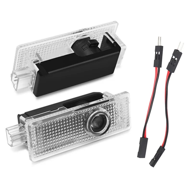2 Pezzi Luci LED di Benvenuto a Proiezione per Portiera Auto, Compatibili con MINI R50 R52 R53 R56 R57 R58 R60 F55 F56 R5 R53, Accessori JCW