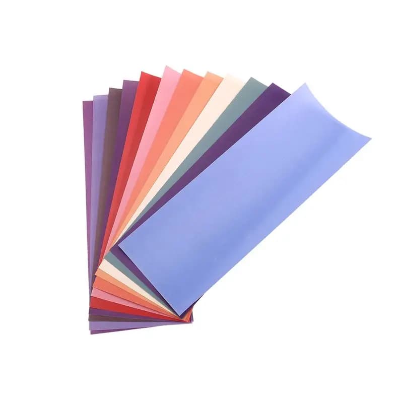AB08-12 Pcs 12X4.5Inch Solid Color Sublimation Transfer Sheets For Tumbler T-Shirts Mugs DIY Sublimation Transfer Paper
