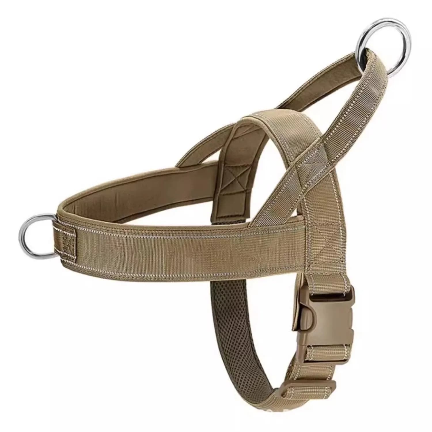 Gilet Tattico per Cani in Nylon, Abbigliamento Impermeabile per Cani di Taglia Grande e Media, Gilet da Addestramento con Imbracatura e Trazione