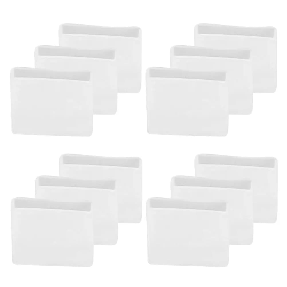 50Pcs Transparent Silicone Hanger Grips Non Slip Protection for Pants Clothes Hangers Anti Drop Cover Suitable for Store Use