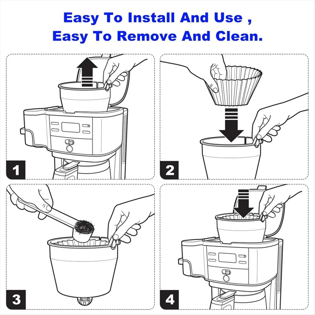 #42A Coffee Maker Brew Basket Replacement for Mr.Coffee Filter Basket Part,mr coffee 5 cup coffee maker filter,(Plastic)