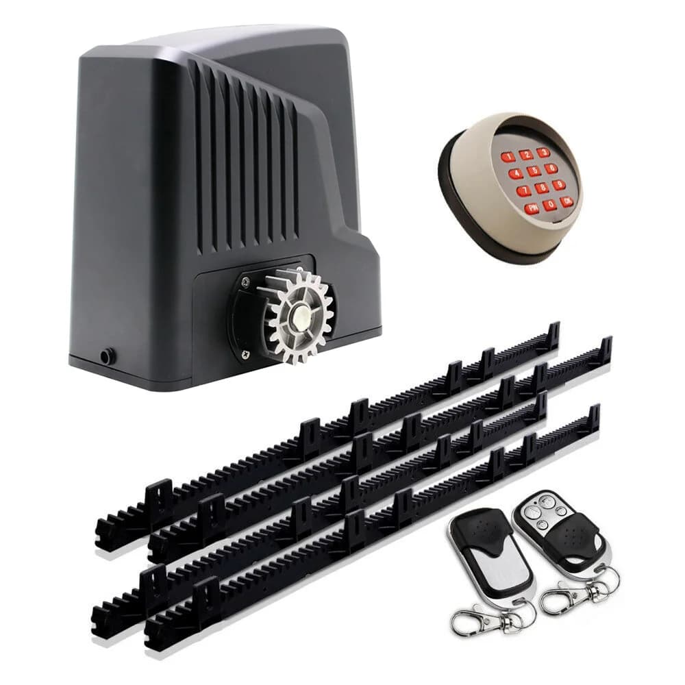 DSR1100 24V DC Motore 350W 1200kg Telecomando moderno TUYA WIFI Controllo Elettrico Automatico Cancello Scorrevole Motore Apriporta Super