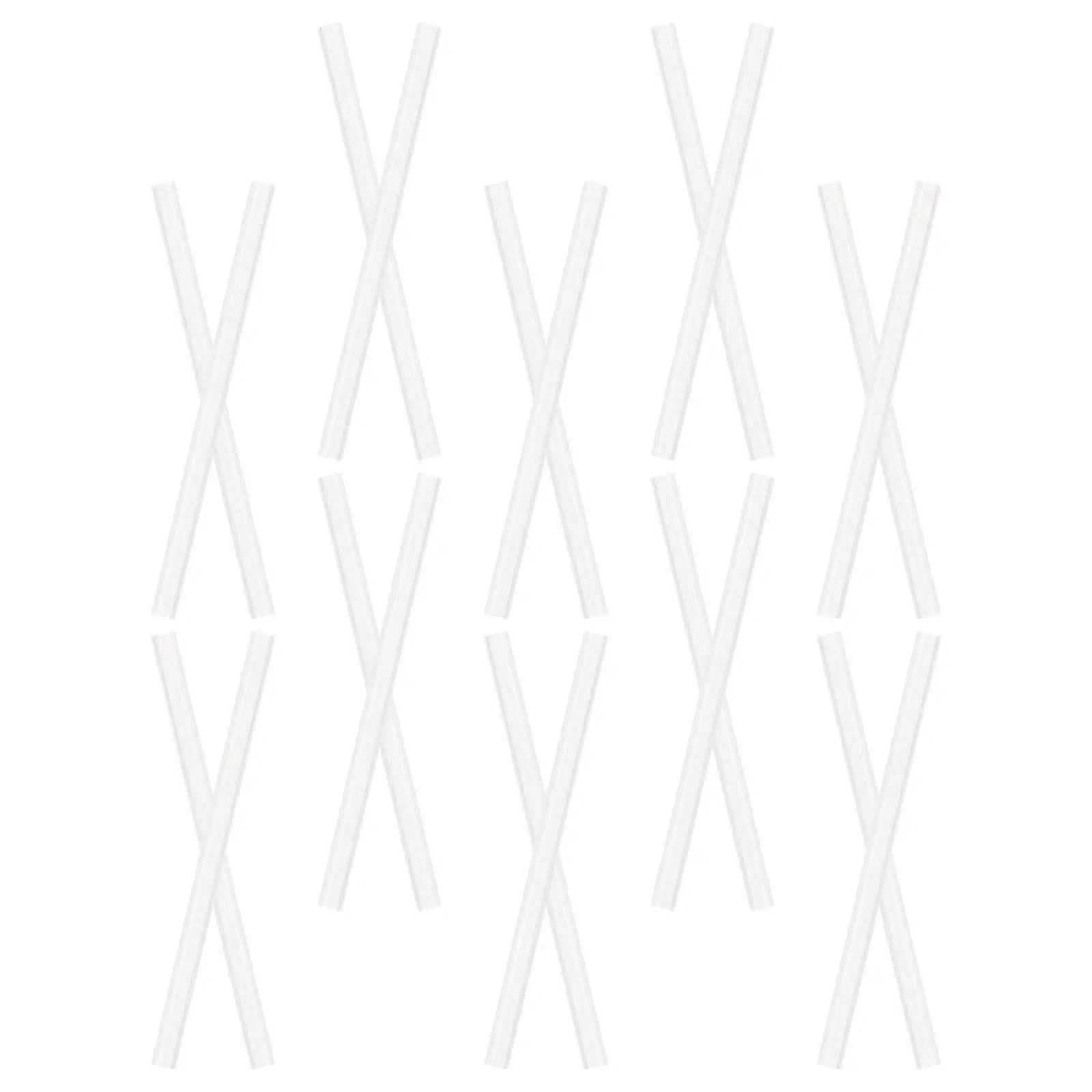 20 PCS Closet Hanger Tube Cover Clear Hook Protector Anti Scratch Sleeve Plastic Pvc Clothes Non Slip Hangers