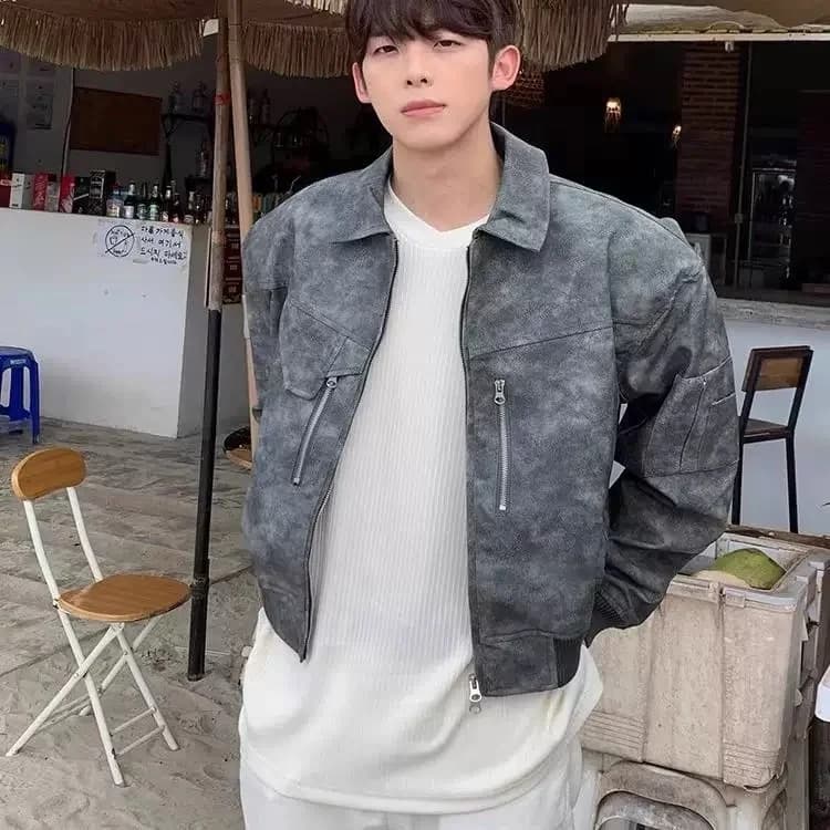 Giacca da Uomo con Zip, Cappotto Classico Naturale Stile Steampunk, in Pelliccia e Piumino, per Campeggio, Militare, Originale, Elegante, di Alta Gamma, Invernale, Cargo, Stile Militare