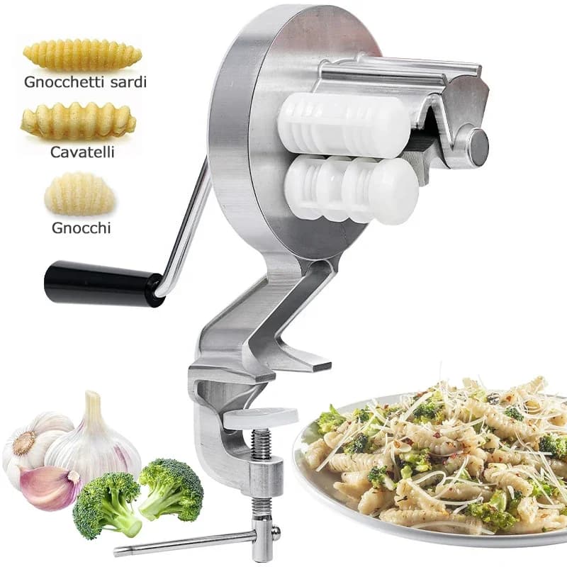 Macchina per Cavatelli: Crea Autentiche Pasta Gnocchi per Cucina Italiana Tradizionale Fatta in Casa