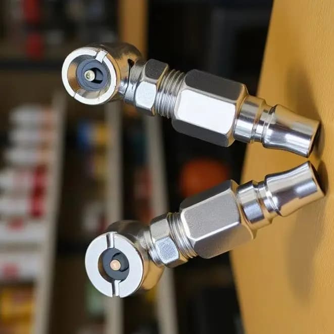 1 PC Adattatore per gonfiaggio pneumatici per moto con nastro a testa singola/doppia di ricambio a connessione rapida Ugello gonfiabile multifunzione