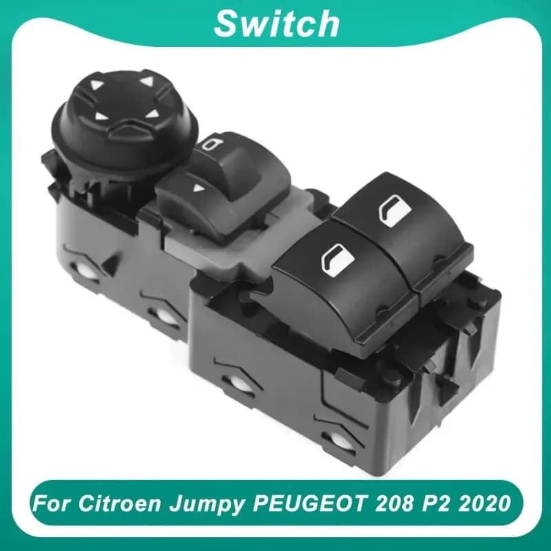 Per Citroen Jumpy PEUGEOT 208 P2 2020 Finestra di Energia Elettrica Interruttore di Controllo Principale 96783350ZD Sollevatore di Vetro 96784561ZD