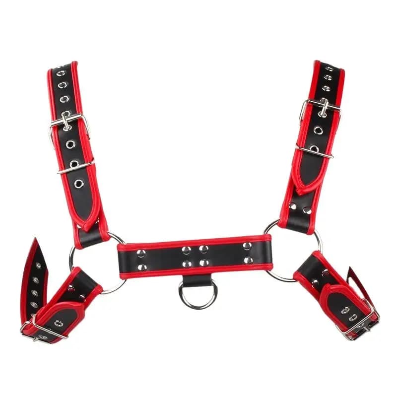 For Men Harness English Bull Dog PU Leather Chest Belt Fetish Clothing Sexy Straps Bondage Erotic Products Sex Toys