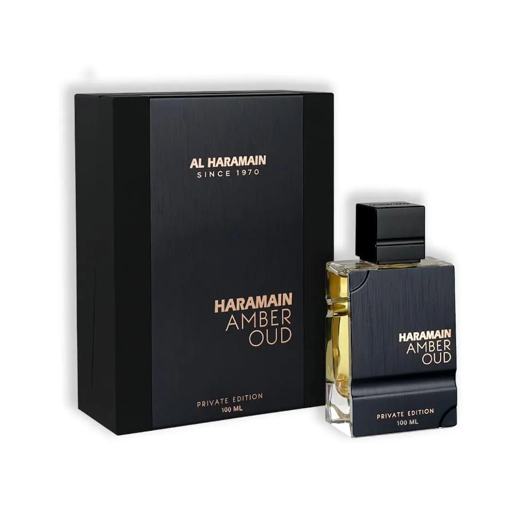Al Haramain Amber Oud - Edizione Privata Unisex - Profumo Arabo per Donne e Uomini - Fragranza Araba a Lunga Durata con Berg