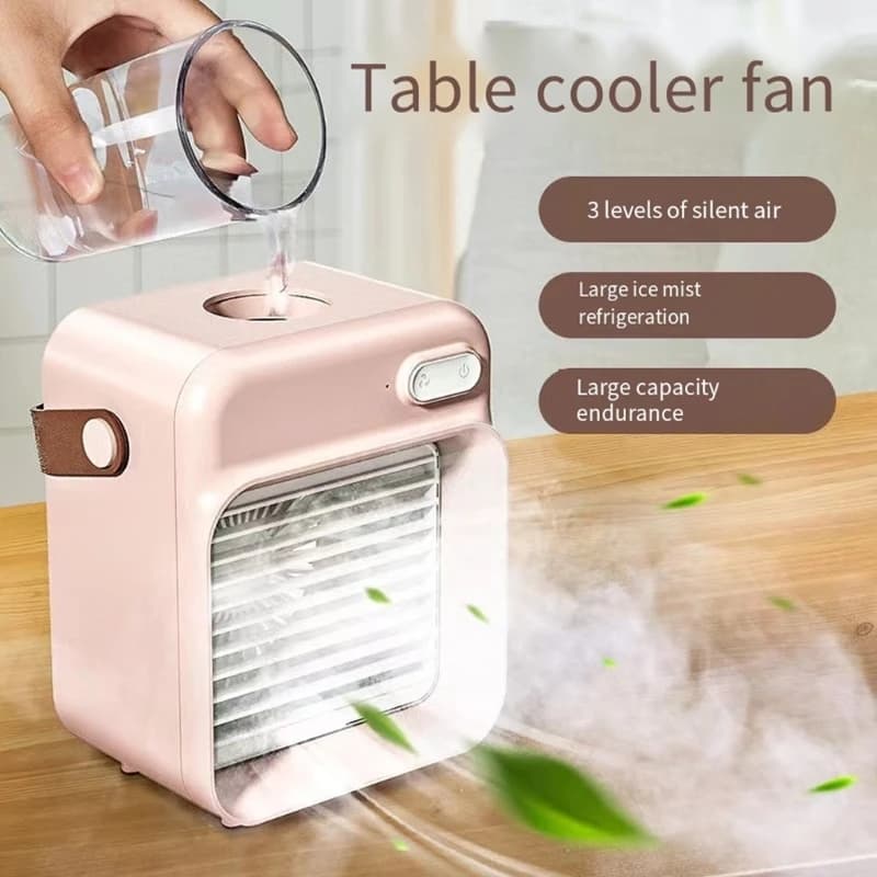 New three in one fan air conditioner, home mini air cooler, USB charging, portable humidifier, air conditioning fan, office and