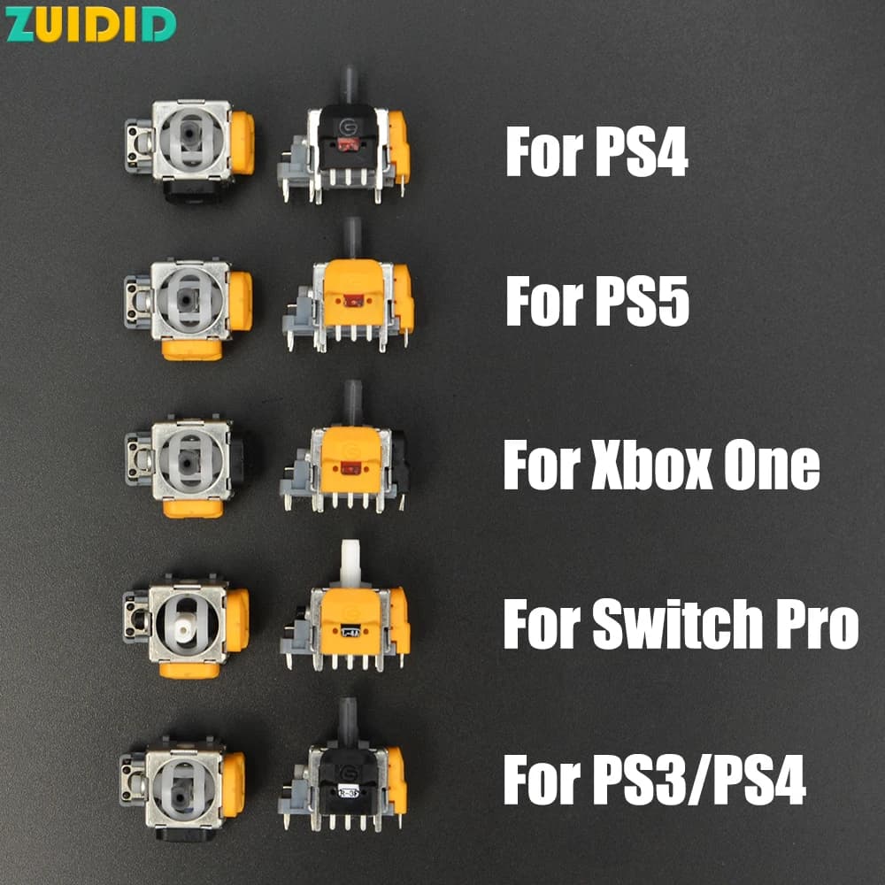 GSF 2 pz per Controller modulo Joystick effetto Hall per PS3 PS4 Dualshock 4 030 40 50 sensore analogico per PS5 Xbox One Switch Pro
