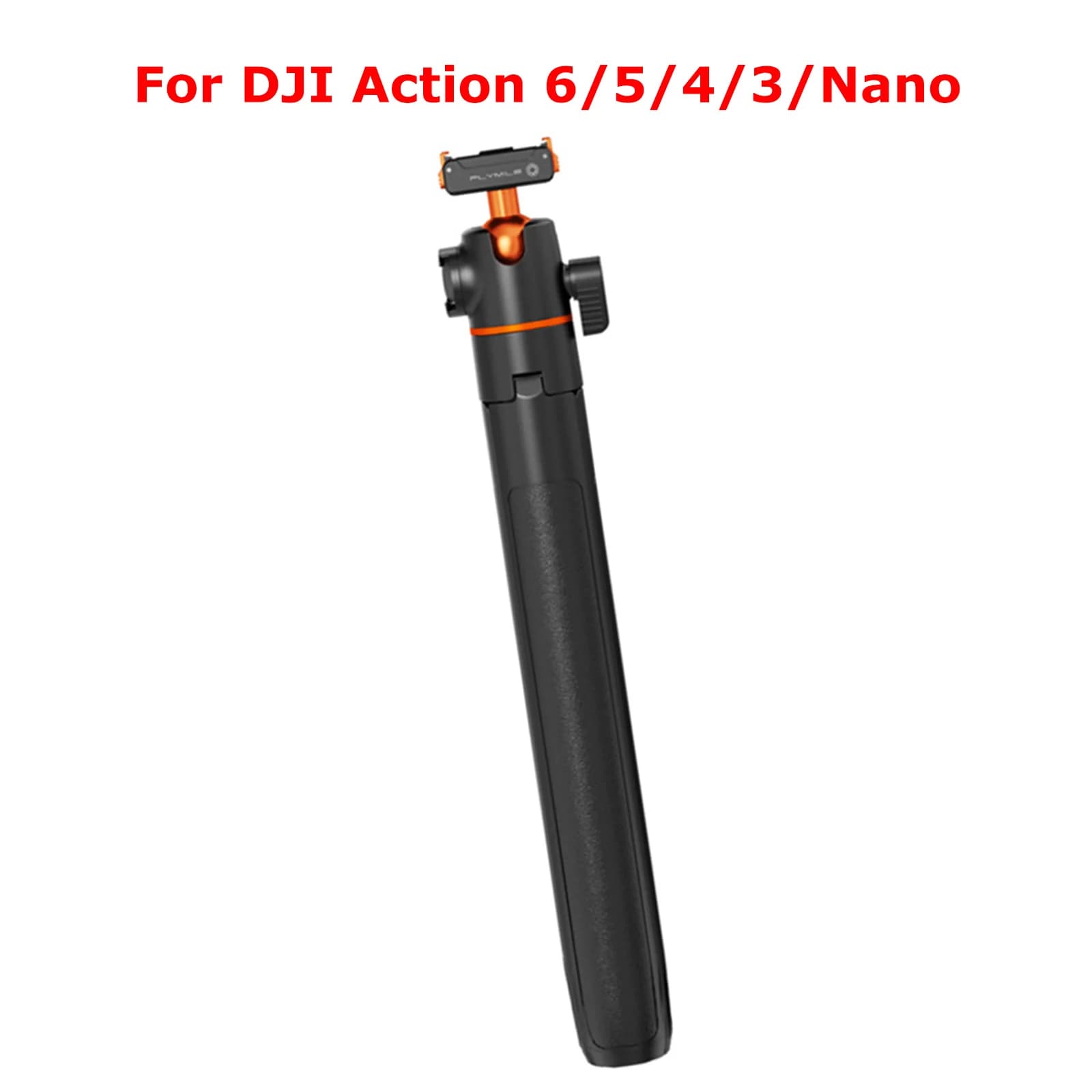 Asta di Prolunga Magnetica a Sgancio Rapido per DJI Action 6/5/4, Bastone Selfie e Treppiede 2-in-1, Telescopica a 5 Sezioni, 140 cm